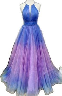 Purple Sleeveless Tulle Evening Dress, Pink Fitted Sleeveless Wedding Dress, Sleeveless Tulle Dress With Sweep Train, Purple Sleeveless Tulle Gown, Sleeveless Ball Gown For Prom, Sleeveless Tulle Ball Gown With Fitted Bodice, Sleeveless Ball Gown For Prom Season, Pink Sleeveless Wedding Dress, Sleeveless Ball Gown With Fitted Bodice For Prom