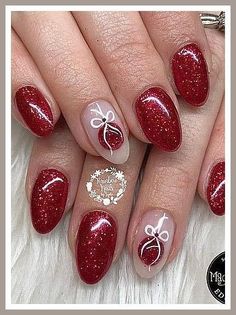 Christmas Nail, Christmas Nail Art, Christmas Nails, Nail Designs, Nail Polish, Nail Art, Glitter, Nails, Christmas