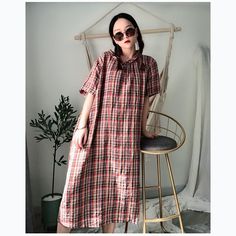 simplelinenlife-Casual-Summer-Long-Women-Dresses Women Dresses Casual Summer, Short Sleeve Summer Dresses, Organic Colors, Cotton Linen Fabric, Loose Style, Loose Shorts, Women Dresses, Cotton Linen, Linen Fabric