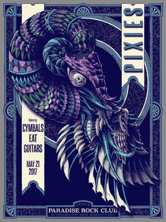 Pixies Poster, Tool Band Artwork, Pixies Band, Poster Reference, Music Artwork, Love Posters