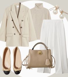 Gwen Stefani Style, Neutral Outfits, Chanel Inspired, Autumn Days, Dressy Fashion, Save For Later, Classic Style Women, Neutral Outfit, Casual Work Outfits