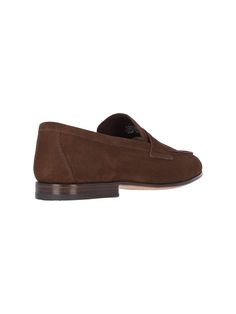 100% Leather Classic Slip-on Dress Shoes With Suede Lining, Luxury Leather Slip-ons For Business Casual, Formal Moc Toe Loafers With Suede Lining, Formal Loafers With Suede Lining And Moc Toe, Formal Slip-on Loafers With Suede Lining, Business Moccasins With Suede Lining And Moc Toe, Classic Business Loafers With Suede Lining, Formal Moc Toe Dress Shoes With Suede Lining, Business Loafers With Suede Lining And Plain Toe