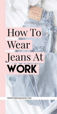 Denim Pants Work Outfit, What To Wear To Work Today Casual, Friday Work Outfit Summer Jeans, Denim Jeans Work Outfit, Cute Jeans Outfit For Work, Work Friday Outfit, Professional Look With Jeans, Friday Jeans Outfit Work Summer, Jeans In The Office Work Outfits