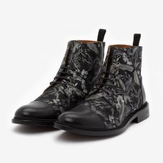 Taft Boots, Taft Shoes, Dark Florals, Floral Boots, Dark Sky, Fancy Shoes, The Jack, Beautiful Boots, Dark Skies