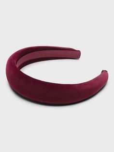 A puffy, padded headband in luxuriously soft velvet. Puffy Headbands, 2024 Wishes, Black Friday Fashion, Girls Pad, Red Clothes, Friday Fashion, Pretty Headbands, Wishlist 2024, Satin Headband