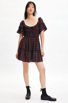 Rent Juniper Plaid Mini Dress from Nuuly. Pick 6 items for $98/month. Free shipping + returns. Blue Juniper, Gingham Mini Dress, Embroidery Patchwork, Plaid Mini Dress, Kimchi Blue Dress, Embroidered Mini Dress, Woven Ribbon, Grunge Dress, Plaid Ribbon