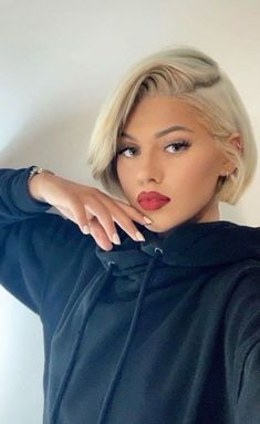 Birthday Hairstyles Blonde, 21 Birthday Hairstyles, Hottest Haircuts, Blonde Natural Hair, Hairstyles Blonde, Birthday Hairstyles, 21 Birthday, Short Sassy Hair, Top Hairstyles