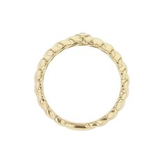 Make a statement with our Orleans Twisted Bezel Diamond Ring. Crafted from 14 karat yellow gold, this elegant ring features a single bezel set diamond of 1/15 carat, adding a touch of luxury to any outfit. Its twisted high polish design adds a unique touch to this must-have accessory. Shine bright with this playful and trendy piece! Luxury Yellow Gold Diamond Ring With Smooth Bezel, Elegant Emerald Ring With Bezel Setting, Elegant Yellow Gold Stackable Rings With Round Stone, Elegant Yellow Gold Stackable Rings, Classic Yellow Gold Emerald Ring With Smooth Bezel, Luxury Yellow Gold Stackable Rings With Bezel Setting, Luxury 14k Gold Diamond Ring With Smooth Bezel, Gold Emerald Ring With Single Round-cut Diamond, Luxury Gold Diamond Ring With Smooth Bezel