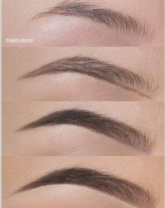 Eyebrow Makeup Tutorial, Mekap Mata, Brow Tutorial