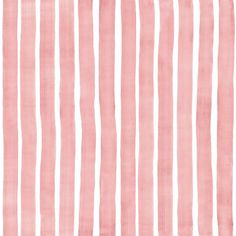 a pink and white striped wallpaper with vertical stripes