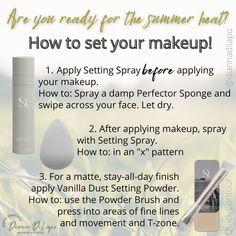 How To Make Makeup Smudge Proof, When To Apply Setting Spray, How To Apply Setting Spray, How To Keep Your Makeup On All Day, How To Get Your Makeup To Stay All Day, How To Make Your Makeup Stay On All Day, How To Use Setting Spray, How To Keep Makeup On All Day, How To Use Setting Powder