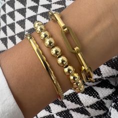 Gold Bracelet Set for Woman / Bracelet Stack / Gold Filled Beaded Bracelet / Chain Cuff Bangle Bracelet / Gold Jewelry Set / Gold Bracelets - Etsy Bracelet Stack Gold, Jewelry Set Gold, Gold Jewelry Set, Gold Bracelets Stacked, Bangle Bracelet Gold, Gold Bracelet Set, Gold Jewelry Sets, Jewelry Bracelets Gold, Ball Bracelet