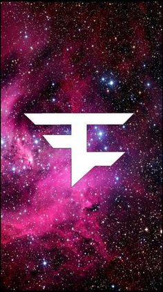 the letter f is surrounded by stars and space