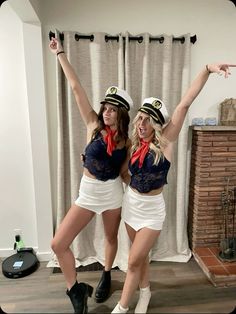 Sailor Halloween Costumes, Sailor Halloween, Cute Couples Costumes, Sailor Costume, Matching Halloween Costumes, Halloween Coustumes