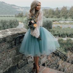 High Waist Pleated Mesh Skirt  Material: Polyester  Size: S, M, L, XL, 2XL, 3XL, 4XL, 5XL Color: Light Blue  Season: Spring, Autumn, Summer   Occasion: Leisure, Outdoor, Daily, Vacation Tutu En Tulle, Long Sleeve Homecoming Dress, Long Sleeve Homecoming Dresses, Blue Lace Top, Skirt Tulle, Tulle Homecoming Dress, 파티 드레스, Homecoming Dresses Long, Two Piece Homecoming Dress