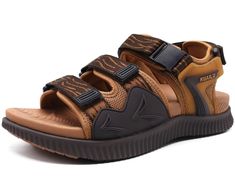 PRICES MAY VARY. 【Mens Hiking Outdoor Sandals】KuaiLu adopts an ergonomic Arch Support design that disperses foot pressure and relieves foot fatigue. “Orthotic” footbed help protect joints during walking, improve gait, Plantar Fasciitis Relief, and prevent foot problems such as flat feet and thumb eversion. 【Athletic Sport Cushioning Footbed�】The high-density EVA midsole of the sporty outdoor water sandals reduces impact when landing, provides a good cushioning effect, coupled with a lightweight s Comfortable Walking Sandals, Recovery Sandals, Mens Hiking, Summer Athletic, Orthopedic Sandals, Water Sandals, Hiking Sandals, Outdoor Sandals, Beach Activities