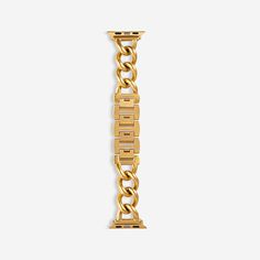 Meet your new favourite watch band. Perfect to add a touch of luxe to any outfit, wear it on repeat to the office, bar and everywhere in between. Crafted from premium stainless steel and plated in 18k Gold to elevate your Apple Watch into a piece of fine jewellery. Our commitment to high quality ensures your bracelet is: Waterproof Rust Free Tarnish Free Nickel Free Plating Need to shorten your band for a firmer fit? Simply flick open & remove the clasp links with your nail - no tool required! O Timeless Stainless Steel Bracelet Strap Watch Accessories, Timeless Stainless Steel Watch Bracelet Strap, Yellow Gold Stainless Steel Watches With Bracelet Strap, Classic Gold Jewelry And Watches With Bracelet Strap, Timeless Stainless Steel Bracelet Strap Apple Watch Band, Timeless Stainless Steel Bracelet Apple Watch Band, Timeless Stainless Steel Apple Watch Band With Bracelet Strap, Timeless Stainless Steel Apple Watch Bracelet Strap, Gold Stainless Steel Timeless Watch Bands