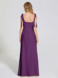 Detachable Bow-knot Square Neck Wedding Guest Dress Square Neck Evening Dress With Bow, Evening Floor-length Dresses With Bow Tie Back, Fitted Floor-length Gown With Bow, Formal Floor-length Dress With Bow, Elegant Floor-length Evening Dress With Bow, Dress Georgette, Full Maxi Skirt, 120 Lbs, Bow Knot