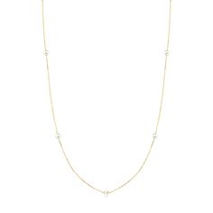 "A timeless pearls paired with a modern gold chain will be an elegant update for your classical outfits. You will always look noble and shiny with this timeless 14k solid gold station pearl necklace. STATION*PEARL*NECKLACE ‣ 2 Years Warranty ‣ Free Express International Shipping ‣ Free returns within 30 days from the order date Features * Made to Order. * Material: Solid Gold (real solid gold, no gold-filled or no gold plated material) * Gold KT: 14K * Gemstone: Majorica Pearl * Number of Pearls Elegant 14k Gold Pearl Drop Necklace, Classic Single Strand Pearl Necklace In 14k Gold, Classic 14k Gold Pearl Necklace, 14k Gold Clavicle Chain Pearl Necklace For Formal Occasions, Elegant Yellow Gold Akoya Pearl Necklaces, Elegant 14k Gold Pearl Necklace With Pearl Charm, Formal 14k Gold Pearl Necklace With Clavicle Chain, Elegant 14k Gold Pearl Pendant Necklace, Classic Akoya Pearl Clavicle Chain Necklace