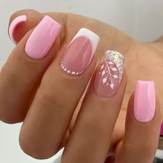 Pink Chrome Nails, Gel Acrylic Nails, Beauty Nails Design, Pink Nail Art, Pink Nail