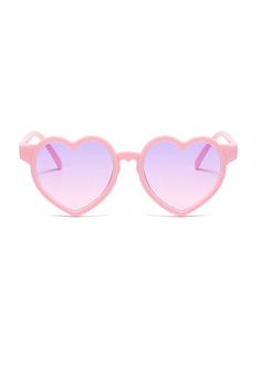 Trendy Heart Print Sunglasses For Valentine's Day, Playful Heart-shaped Sunglasses With Uv Protection, Playful Heart-shaped Sunglasses With Gradient Lenses, Trendy Valentine's Day Sunglasses With Heart Print, Fun Summer Sunglasses With Heart Print, Trendy Heart-shaped Sunglasses With Uv Protection, Fun Heart Print Sunglasses For Beach, Trendy Heart-shaped Sunglasses With Heart Print, Fun Purple Sunglasses For Summer