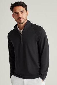 The Playthrough Performance Golf Half Zip | Bonobos Half-zip Sports Sweatshirt With Zipper, Half-zip Sweatshirt With Zipper For Sports, Half-zip Sweatshirt With Zipper Closure For Sports, Sporty Long Sleeve Tops With Zipper Closure, Athleisure Half-zip Track Jacket, Sporty Half-zip Tops For Layering, Sporty Half-zip Top With Zipper Closure, Casual Half-zip Activewear, Fall Half-zip Layering Activewear