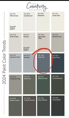 the color scheme for gray and white paint