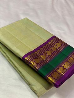 Green Blue Combination, Saree Combination, Saree Colors, Netted Blouse Designs, Blue Combination, Handloom Silk Saree, Official Dresses