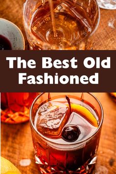 the best old fashioned cocktails