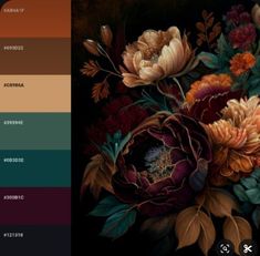 Moody Decor, Dark Home Decor, Color Schemes Colour Palettes, Dark Home, Color Palette Design, Maximalism, 판타지 아트, Paint Colors For Home