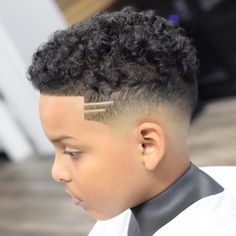 Boys Curly Haircuts Kids, Fade Haircut Curly Hair, Baby Haircut