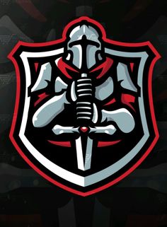 Gamer Sketch, Sports Mascot Logo, Vision Logo, Fantasy Football Logos, Sports Mascot, Video Game Logos, Good Knight, Inspiration Logo Design