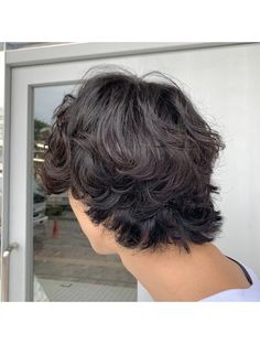 Curly Asian Hair, Curly Hair Fade, Haircut Inspo, Wavy Hairstyle, Textured Haircut, Men Hairstyle