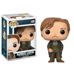 a pop vinyl figurine is shown in front of a box with an image of the