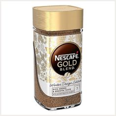 Nescafe Gold 200 gr. 7 Oz Nescafe Gold Blend, Nescafe Gold, Digital Advertising Design, Coffee Substitute, Gold Bottles, Cinnamon Flavor, Coffee Powder