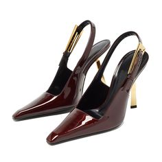 PRICES MAY VARY. 👠[ Comfortable Slingback Heels ] The 3.54 inch heel is stable and adds a cute touch to your outfit. 👠The design of the small square toe is similar to a pointed toe,and gold metal stiletto heels making it particularly elegant. 👠Adjustable buckle strap and stiletto heel design 👠Occasions: Stand out from the crowd with our Vertundy square toe slingback heels. These pumps are the perfect choice for spring, with a sexy and elegant design that pairs well with any outfit, these san Glamorous Pointed Toe Slingback Pumps For Dinner, Glamorous High Heel Slingback Pumps For Dinner, Trendy Strappy Heels For Formal Occasions, Trendy Strapped Heels For Formal Occasions, Trendy Formal Heels With Straps, Elegant Strapped Heels For Date Night, Chic High Heel Slingback Pumps For Dinner, Chic Evening Slingback Pumps With Straps, Chic Slingback Pumps With Straps