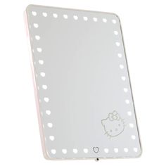 the hello kitty lighted mirror is on display