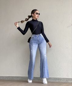 Bota Campana Pantalon Outfit, Pantalon Campana Outfits Jeans, Outfits Jean Bota Campana, Outfit Jean Bota Campana Y Tenis, Outfits Con Jean Bota Campana, Outfits Pantalon Campana, Pantalon Campana Outfits, Ootd Jeans