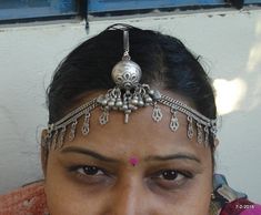 vintage antique tribal old silver tika head ornament hair jewellery Silver Tilla Tikka For Navratri, Silver Tikka With Intricate Design For Festivals, Silver Tikka With Tilla For Navratri, Traditional Silver Tikka With Latkans, Silver Temple Jewelry Tikka For Ceremonial Use, Silver Tilla Tikka For Festivals, Traditional Silver Tikka For Rituals, Ceremonial Silver Tikka With Intricate Design, Traditional Silver Tikka With Tilla Detail