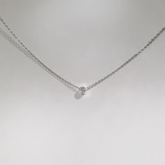 The 7 solitaire diamond necklace in silver by cestsla on Etsy Fine Jewelry Solitaire Necklace With Brilliant Cut For Everyday, Everyday Fine Jewelry Solitaire Necklace With Brilliant Cut, Elegant Platinum Diamond Necklace With Single Diamond, Elegant Single Diamond Platinum Necklace, Fine Jewelry Diamond Solitaire Necklace For Everyday, Everyday Fine Jewelry Diamond Solitaire Necklace, Minimalist Solitaire Necklace With Single Cut Diamonds, Fine Diamond Solitaire Necklace For Everyday, Minimalist Diamond Necklace With Vvs Clarity