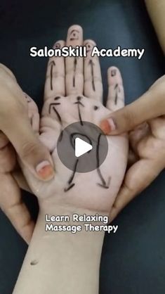 Hand Massage Techniques, Beautician Course, Massage Therapy Business, Hand Reflexology, Exercise To Reduce Thighs