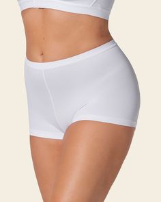 Bóxer elaborado en DuraFit® que se ajusta a tu cuerpo y te brinda máxima comodidad y perfecta modelación con sus costuras planas cubiertas en piernas y cintura que evitan que se marque en la ropa y talle en la piel. Classic Stretch Bottoms With Built-in Shorts, Short Shapewear Bottoms With Soft Touch, Stretch Shapewear Shorts With Soft Touch, Shapewear Bottoms With Soft Touch, Compressive Solid Color Shorts With Soft Touch, Soft Touch Shapewear Shorts, Solid Color Shapewear Shorts With Soft Touch, Shaping Biker Shorts In Solid Color, Solid Color Short Inseam Shapewear Shorts