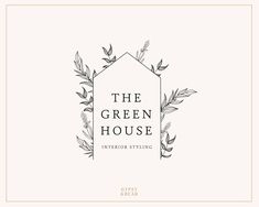 the green house interior styling logo