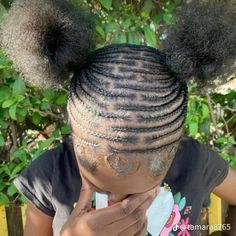 Cornrow Up In Two Hairstyles, Braided Up Puff Natural Hair, Cornrow Into Puff, Updo Hairstyles For Black Women Natural, Puff Ball Hairstyle Natural Hair, Braided Puff Natural Hair, All Back Hairstyle Natural Hair, Puff Ball Hairstyle Natural Hair Kids, Braided Natural Hairstyles