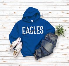 Custom Team Hoodie, Custom Mascot Sweatshirt Unisex size for Men and Women.  Size Option S, M, L, XL, 2XL and 3XL, 4XL, 5XL available in 9 color: Navy, Black, Sport Grey, White, Red, Maroon, Royal Blue, Charcoal and Irish Green. 🔆 I'M BESIDE YOU  If you still need request, personalization or customization? feel free to send me message. if yoou still need another color? contact me for confirmation availability. HOODIE DETAIL 🔹271 g/m² 🔹Comfort Shirt, 50% US Cotton & 50% Polyester 🔹100% of our Color Guard, Red Maroon, Colored Contacts, The A Team, Game Day, Sweat Shirt, Royal Blue, Bathing Beauties, Adult Outfits