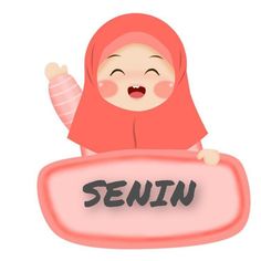 a woman in a red hijab holding a sign that says sewu