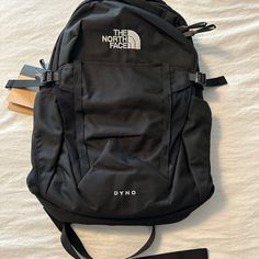 This Awesome North Face Backpack Comes With Custom Injection Molded Shoulder Straps Unbelievable Comfort And Padded And Protective 15” Laptop Sleeve, Huge Main Compartment Holds All Your Must Have For The Day, Great For Men And Women.Also Two Exterior Water Bottle Holders. 18x11x8.5 In. Nwt. North Face Backpack Men, The North Face Backpack, School Backpack, Backpacks For High School, Cool Backpacks For Men, North Face Bag, High School Backpack, Camo Backpack, British Khaki