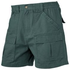 Whether you're combing the beach or roaming the woods, our RedHead\u00ae Beachcomber Shorts for Men are a comfortable, rugged option. 6 pockets offer plenty of carrying capacity. There are 2 deep hand pockets, 2 front cargo pockets with dual hook 'n' loop closures, and 2 back pockets with hook-and-loop closures. With a 5" inseam, RedHead Beachcomber shorts are a little easier to move, hike, and climb in than most of the longer shorts out there today. The comfortable, easy-moving waist has a meta Park Ranger Costume, Ranger Costume, Longer Shorts, Shooting Accessories, Baggy Shorts, Park Ranger, Beach Combing, Shorts For Men, Long Shorts