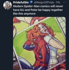 an image of spider - man on twitter