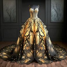 Dresses Inspired By Nature, Tale Dress, Pretty Quinceanera Dresses, Theme Dress, Gala Dresses